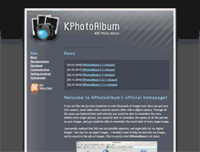 Tablet Screenshot of kphotoalbum.org